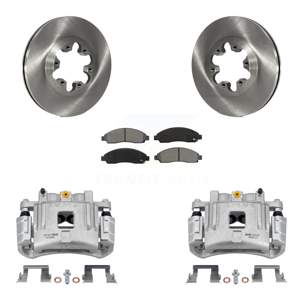 Transit Auto KC8-100350S Disc Brake Kit for 2004-2008 Isuzu i-290, Isuzu i-370, Isuzu i-280 & more - Front product image