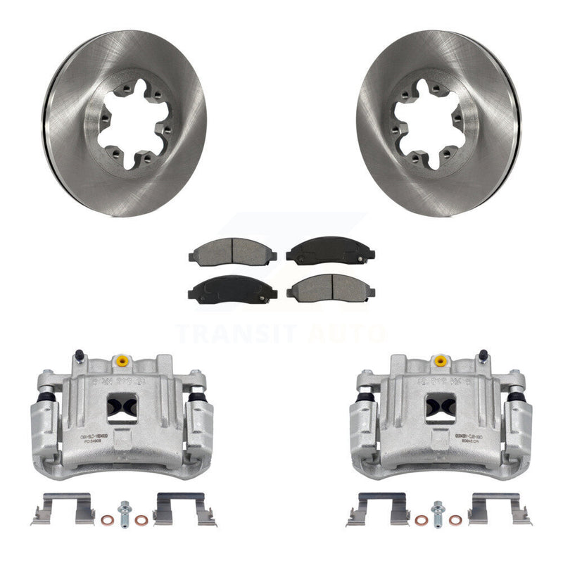 Transit Auto KC8-100350S Disc Brake Kit for 2004-2008 Isuzu i-290, Isuzu i-370, Isuzu i-280 & more - Front product image