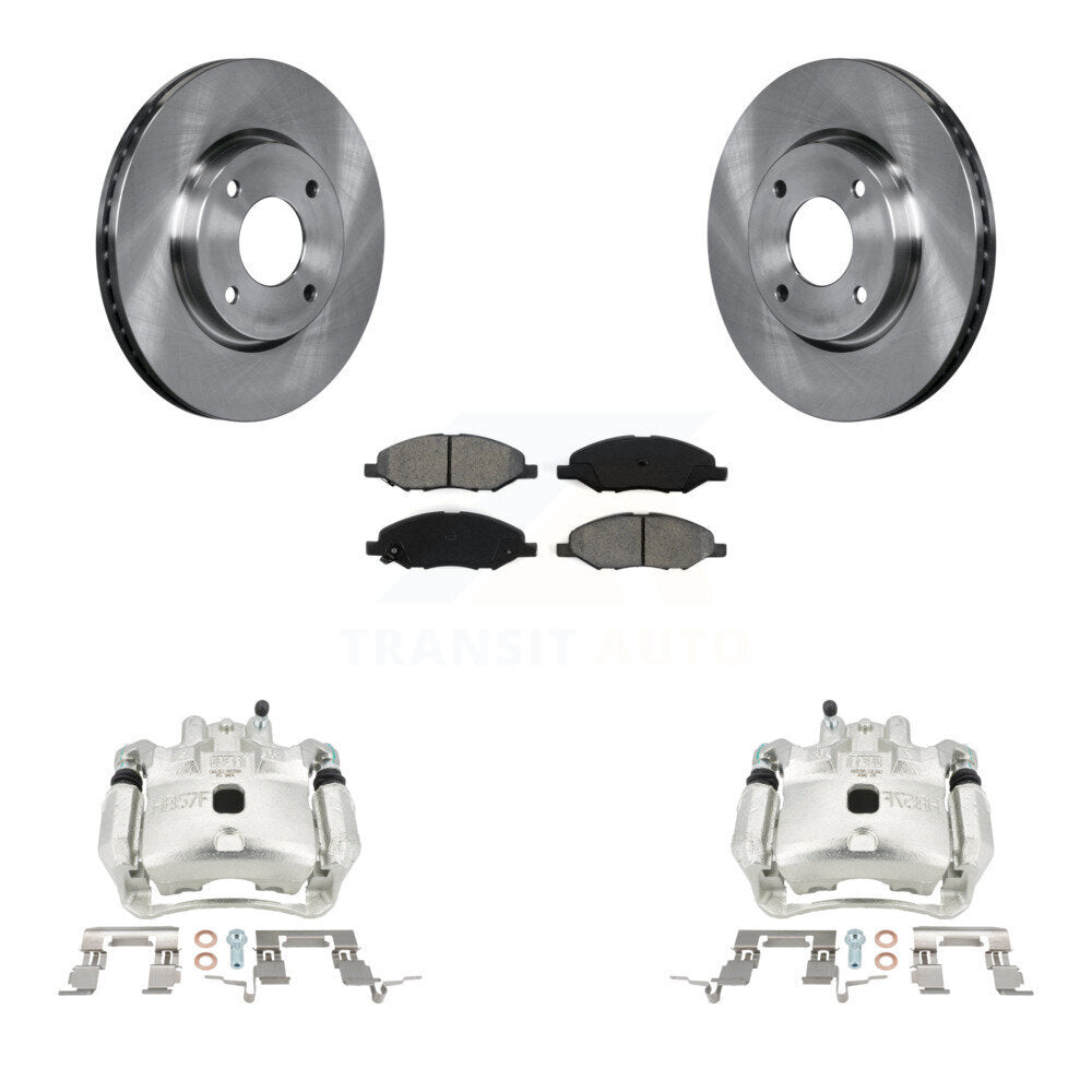 Transit Auto KC8-100352S Disc Brake Kit for 2008 Nissan Versa - Front product image