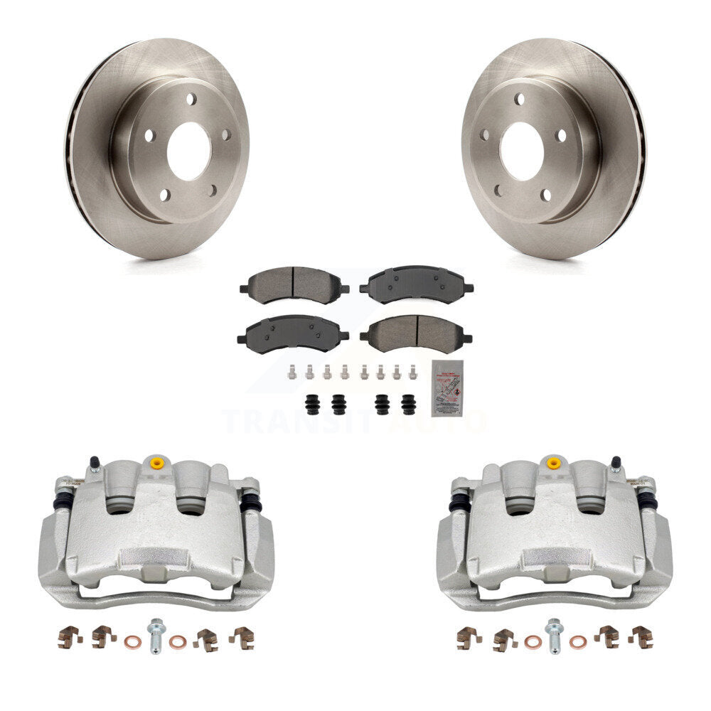 Transit Auto KC8-100353N Disc Brake Kit for 2009-2011 Ram Dakota, Dodge Dakota - Front product image