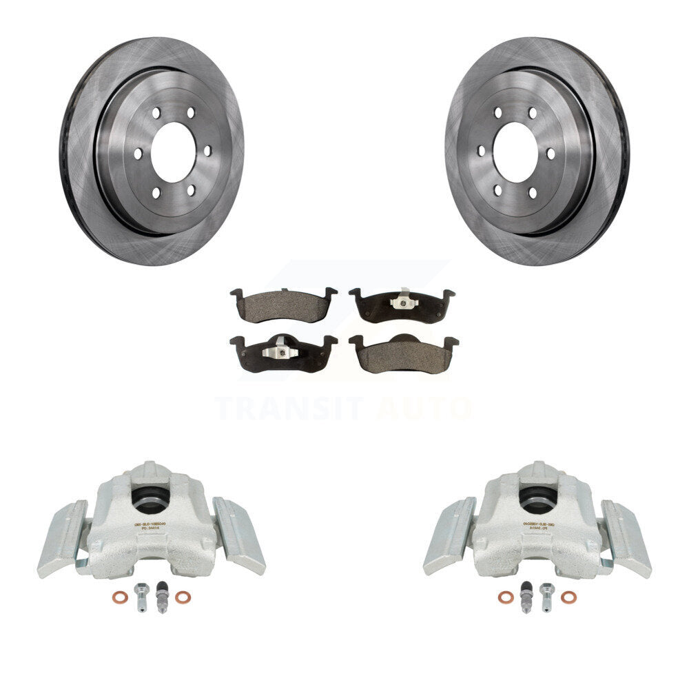 Transit Auto KC8-100353T Disc Brake Kit for 2007-2017 Ford Expedition, Lincoln Navigator - Rear product image