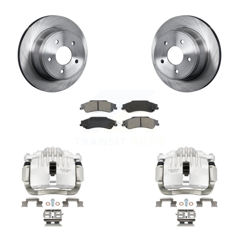 Transit Auto KC8-100354S Disc Brake Kit for 1997-2005 Chevrolet S10, Chevrolet Blazer, GMC Jimmy & more - Rear product image