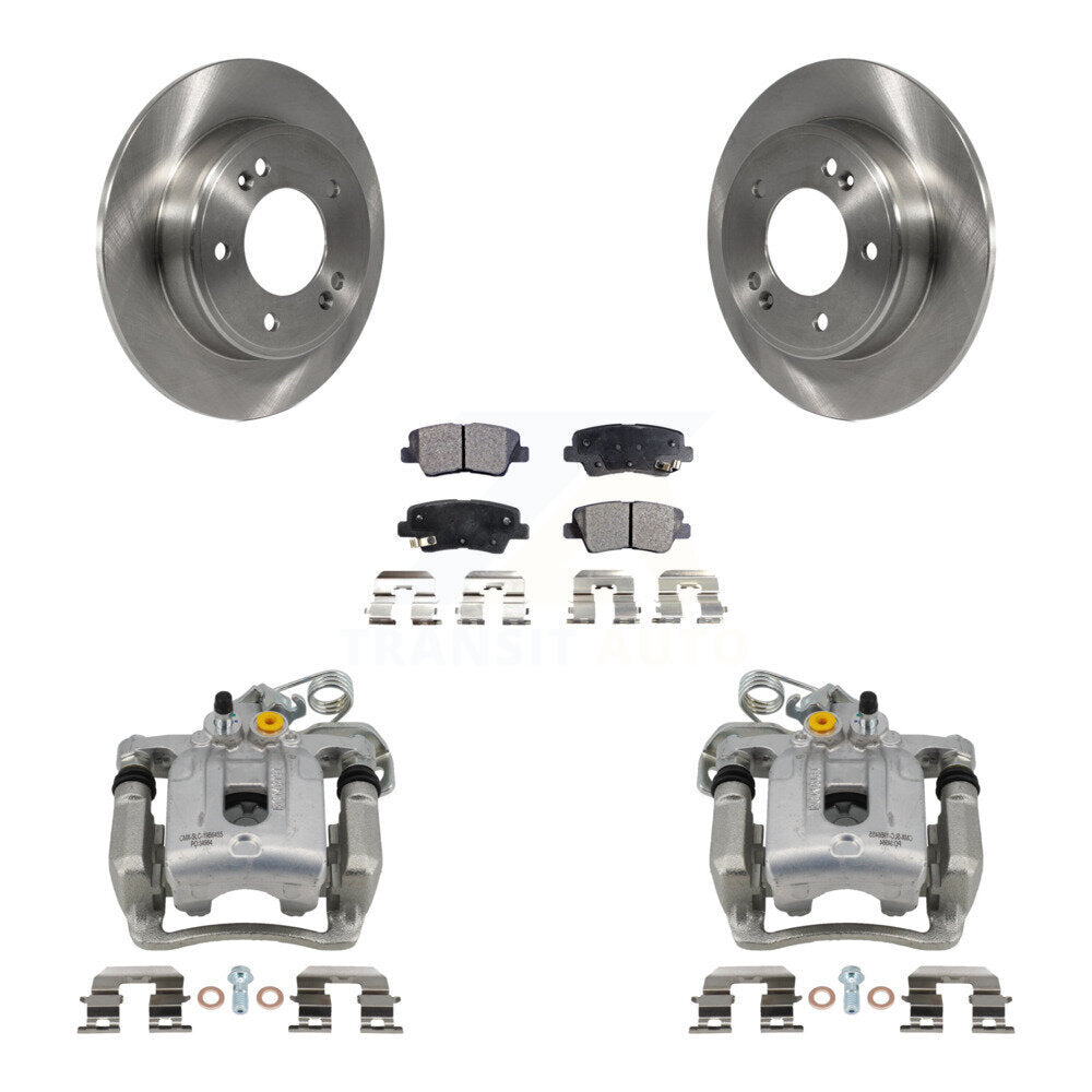 Transit Auto KC8-100354T Disc Brake Kit for 2011-2016 Hyundai Elantra, Hyundai Elantra Coupe - Rear product image
