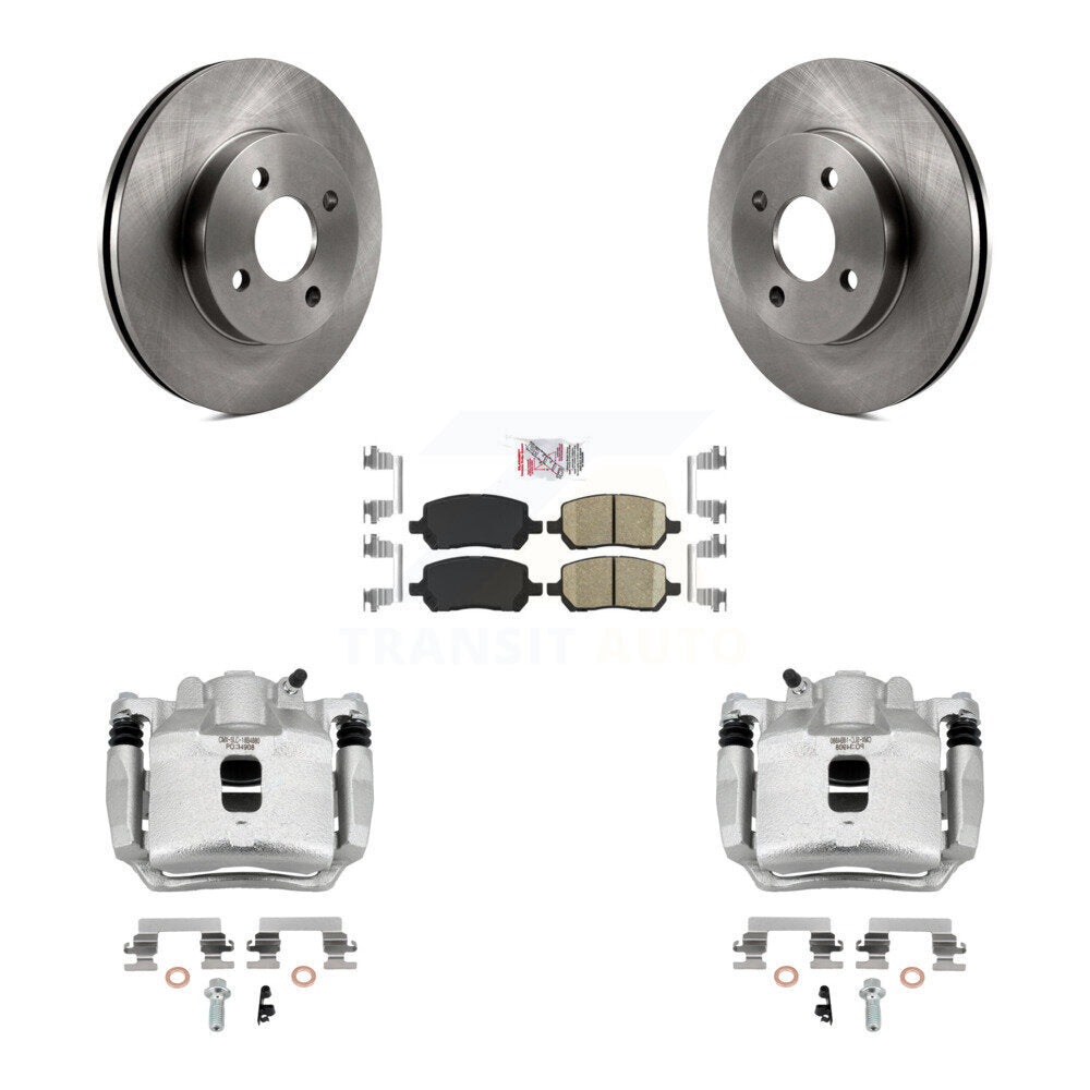 Transit Auto KC8-100355N Disc Brake Kit for 2003-2007 Chevrolet Cobalt, Pontiac Pursuit, Saturn Ion - Front product image
