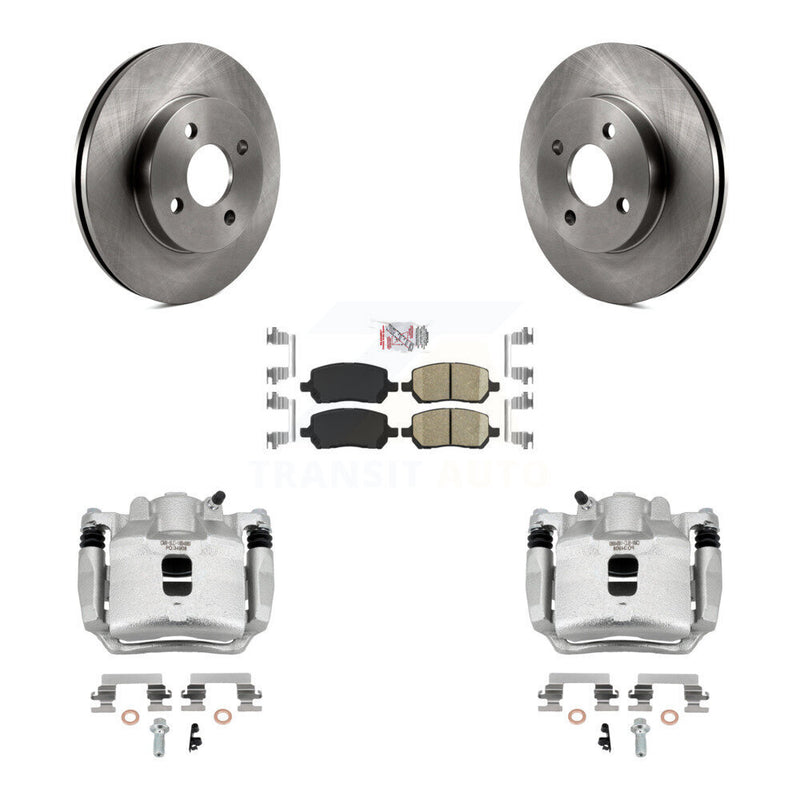 Transit Auto KC8-100355N Disc Brake Kit for 2003-2007 Chevrolet Cobalt, Pontiac Pursuit, Saturn Ion - Front product image