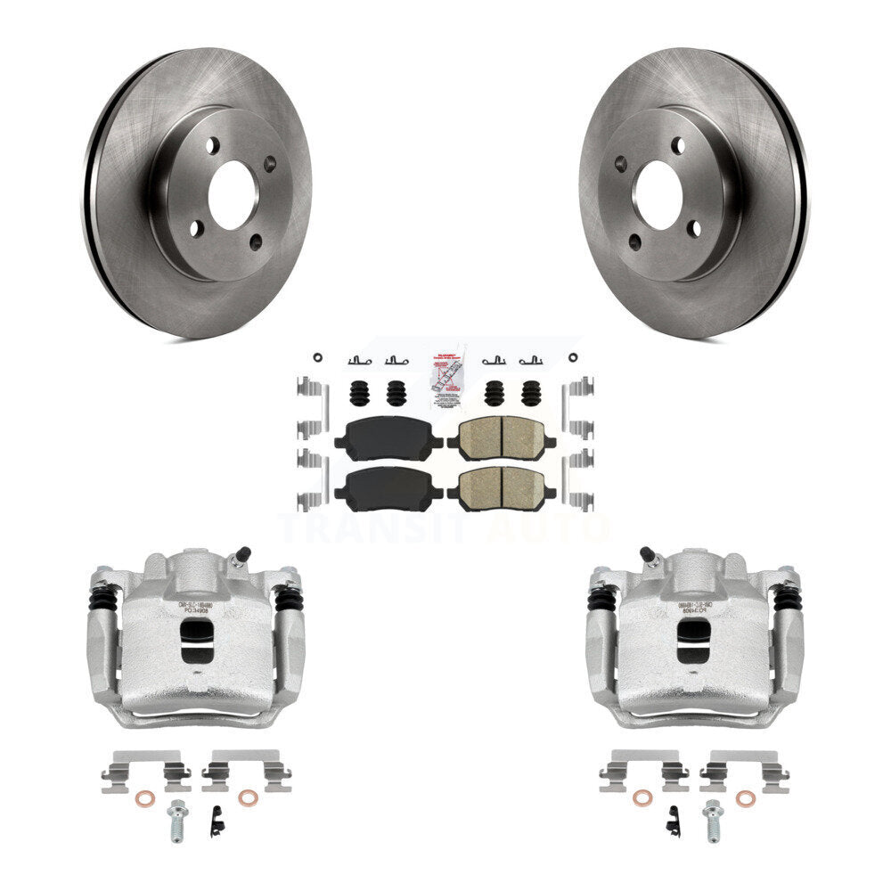 Transit Auto KC8-100356N Disc Brake Kit for 2003-2007 Chevrolet Cobalt, Pontiac Pursuit, Saturn Ion - Front product image