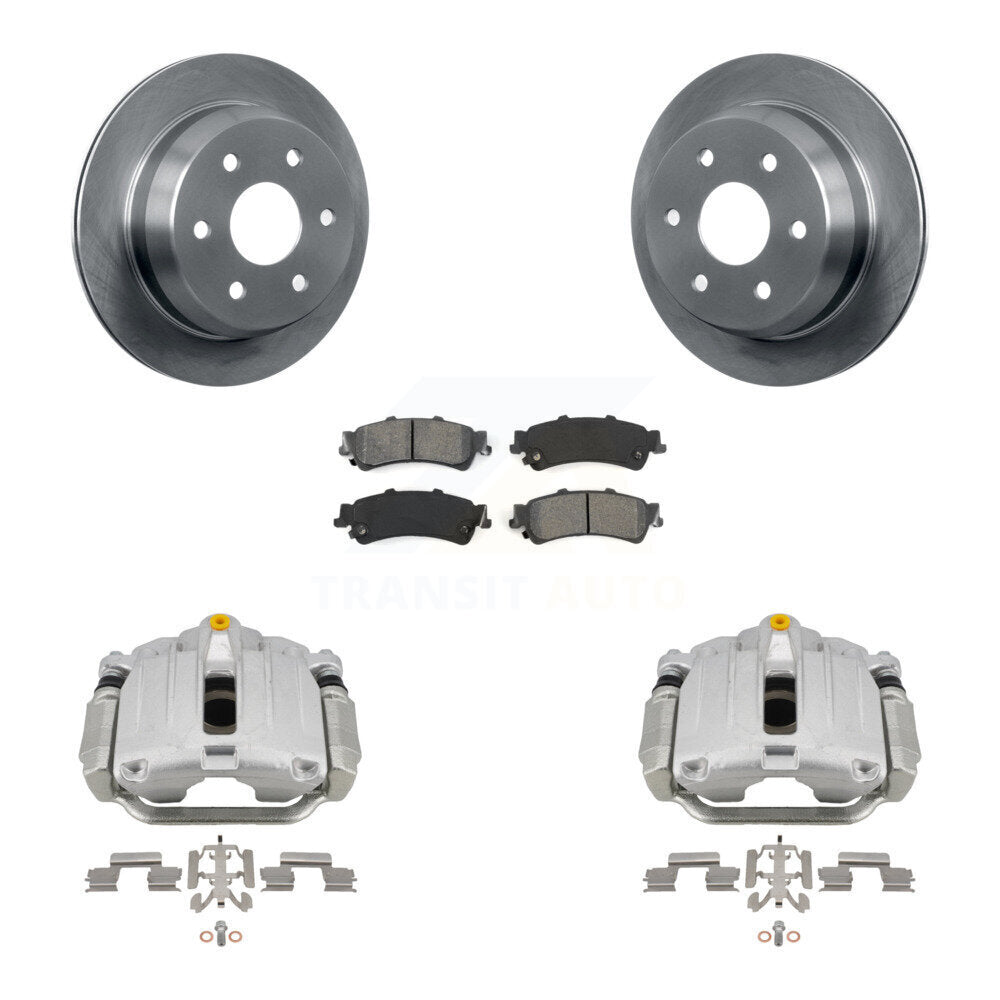 Transit Auto KC8-100356S Disc Brake Kit for 1999-2005 Chevrolet Astro, GMC Safari, Chevrolet Silverado 1500 & more - Rear product image