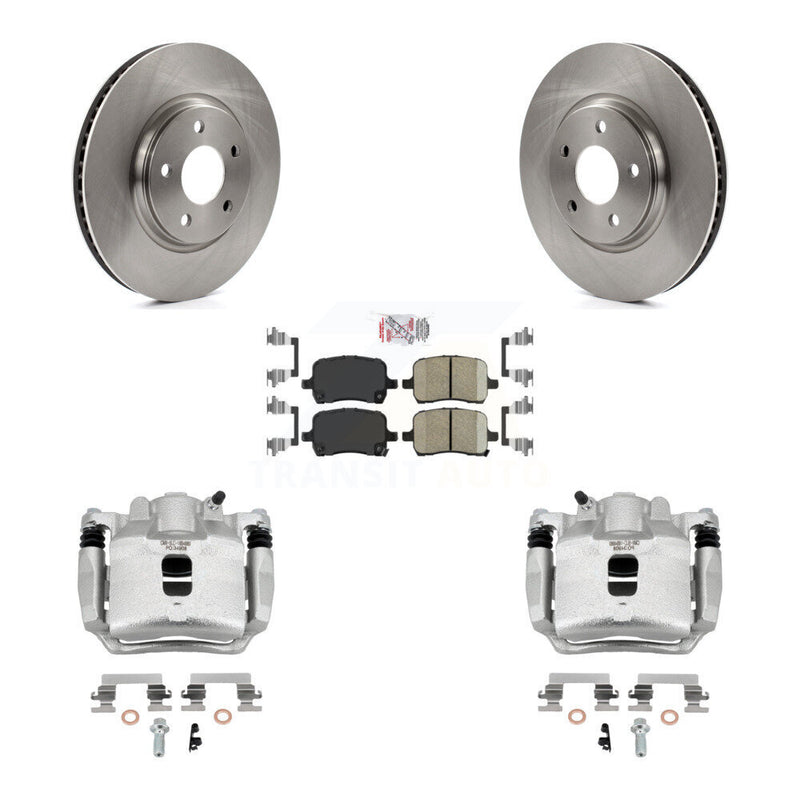 Transit Auto KC8-100357N Disc Brake Kit for 2006 Pontiac Pursuit - Front product image