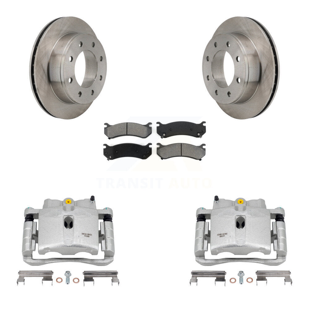 Transit Auto KC8-100358S Disc Brake Kit for 1999-2009 Chevrolet Silverado 1500 HD Classic, Chevrolet Suburban 2500, GMC Sierra 1500 HD Classic & more - Rear product image