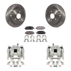 Transit Auto KC8-100358T Disc Brake Kit for 2009-2012 INFINITI FX35 - Rear product image