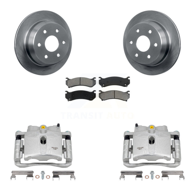 Transit Auto KC8-100359S Disc Brake Kit for 2003 Chevrolet Silverado 2500, Chevrolet Silverado 2500 HD, Chevrolet Suburban 2500 & more - Rear product image