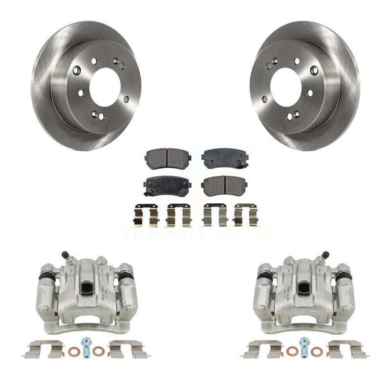 Transit Auto KC8-100359T Disc Brake Kit for 2010-2013 Kia Forte5, Kia Forte, Kia Forte Koup - Rear product image