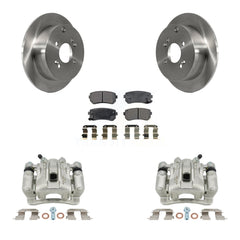 Transit Auto KC8-100360T Disc Brake Kit for 2006-2007 Hyundai Accent, Kia Rio, Kia Rio5 - Rear product image