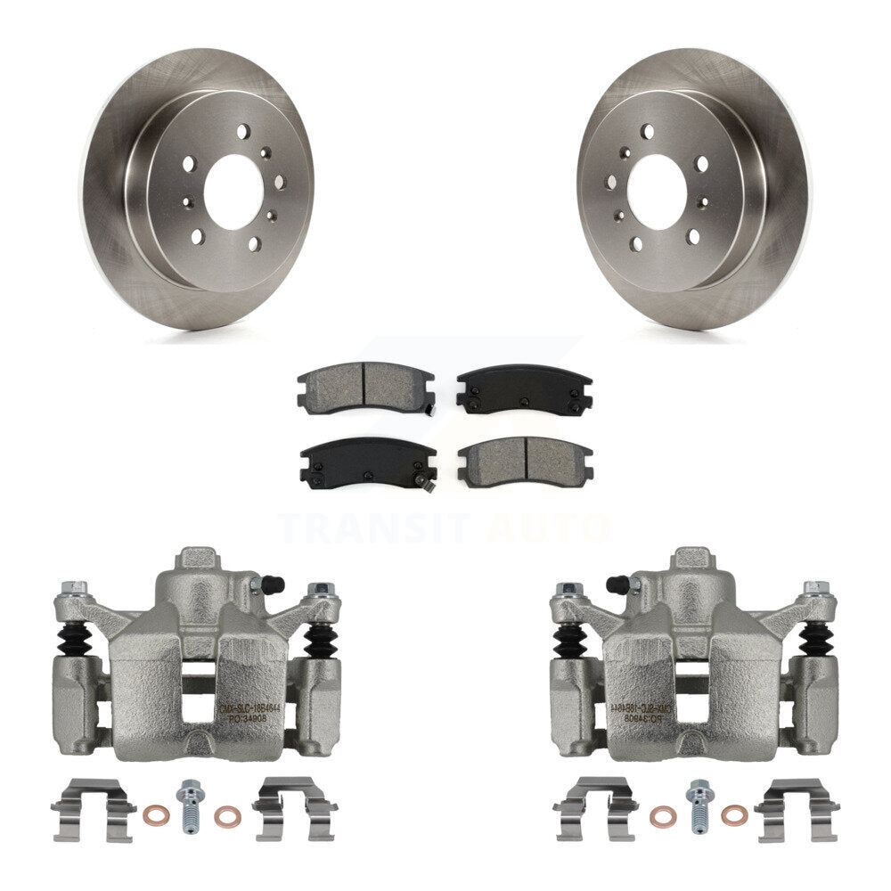 Transit Auto KC8-100361S Disc Brake Kit for 1997-2010 Chevrolet Impala, Buick Allure, Buick LaCrosse & more - Rear product image