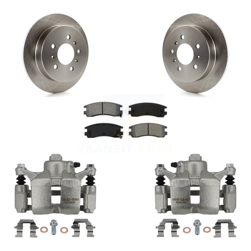 Transit Auto KC8-100361S Disc Brake Kit for 1997-2010 Chevrolet Impala, Buick Allure, Buick LaCrosse & more - Rear product image