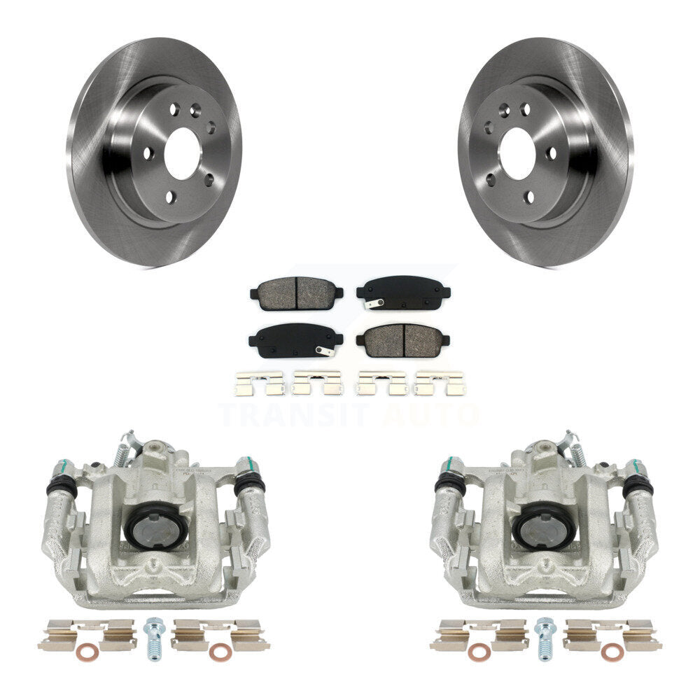 Transit Auto KC8-100362S Disc Brake Kit for 2011-2016 Chevrolet Cruze Limited, Chevrolet Cruze - Rear product image