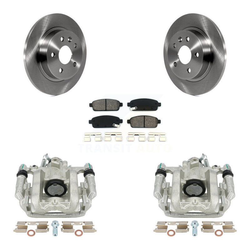 Transit Auto KC8-100362S Disc Brake Kit for 2011-2016 Chevrolet Cruze Limited, Chevrolet Cruze - Rear product image