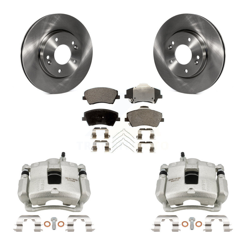 Transit Auto KC8-100362T Disc Brake Kit for 2017-2020 Hyundai Elantra - Front product image
