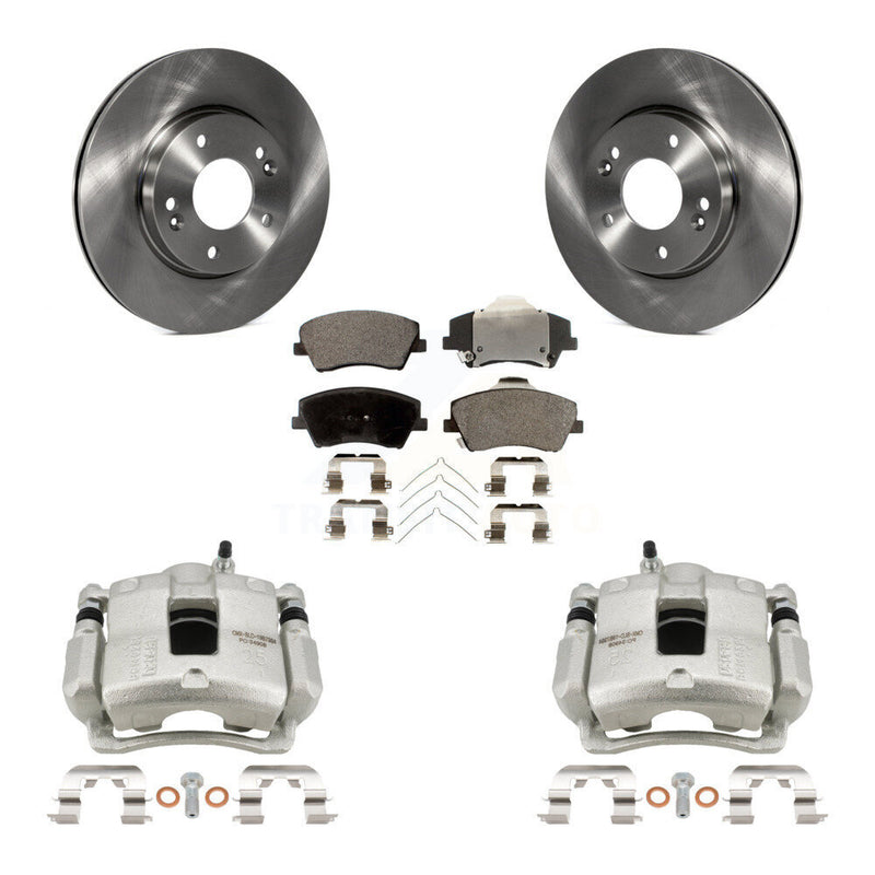 Transit Auto KC8-100362T Disc Brake Kit for 2017-2020 Hyundai Elantra - Front product image