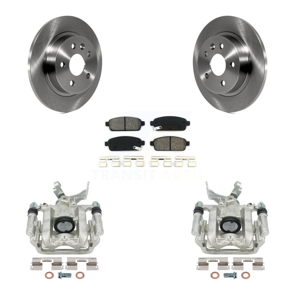 Transit Auto KC8-100365S Disc Brake Kit for 2013-2017 Chevrolet Sonic, Buick Encore, Chevrolet Trax - Rear product image