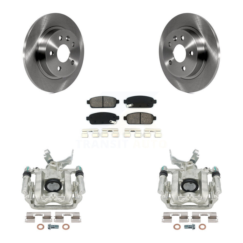 Transit Auto KC8-100365S Disc Brake Kit for 2013-2017 Chevrolet Sonic, Buick Encore, Chevrolet Trax - Rear product image