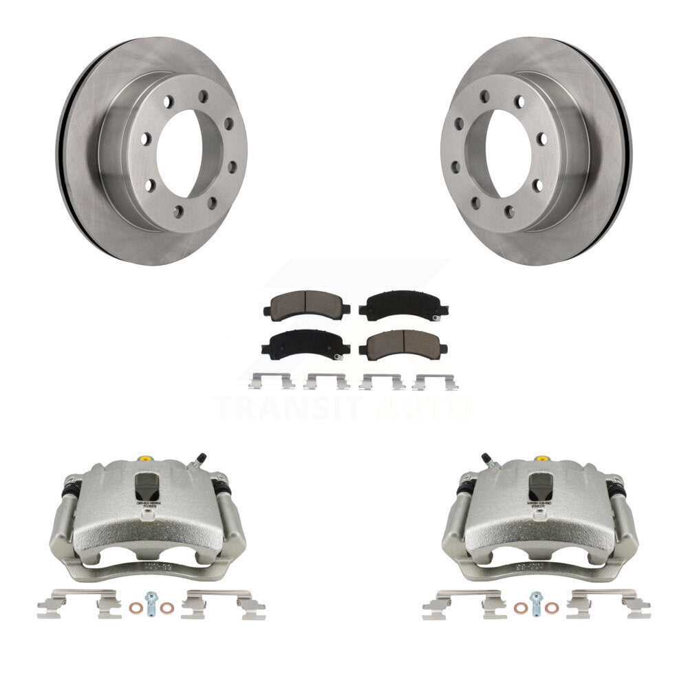 CMX KC8-100366C Disc Brake Kit for 2003-2018 Chevrolet Express 2500, GMC Savana 2500, Chevrolet Express 3500 & more - Rear product image