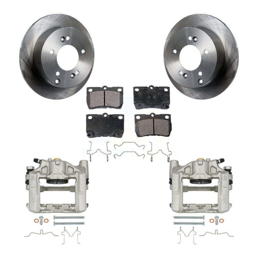 Transit Auto KC8-100366P Disc Brake Kit for 2010-2011 Lexus IS250 - Rear product image