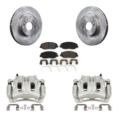 Transit Auto KC8-100366T Disc Brake Kit for 2017-2019 Hyundai Santa Fe, Hyundai Santa Fe XL - Front product image