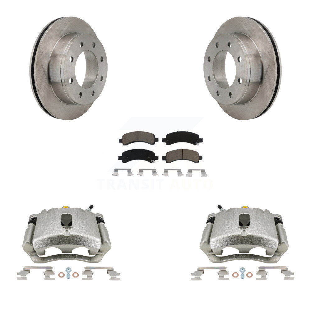CMX KC8-100368C Disc Brake Kit for 2007-2014 Chevrolet Express 3500, GMC Savana 3500, Chevrolet Express 2500 & more - Rear product image