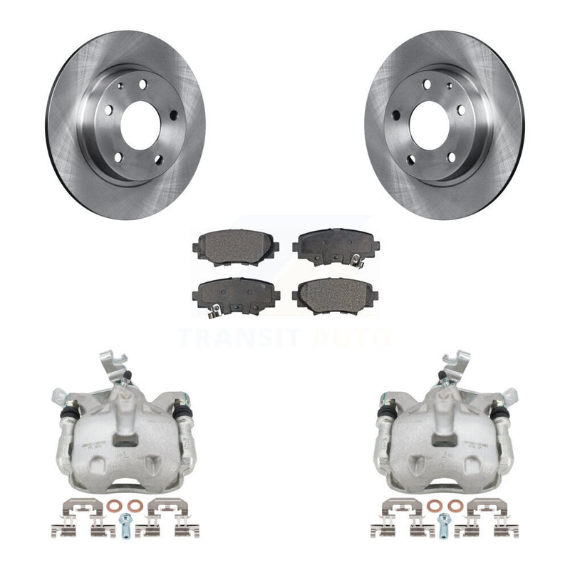 Transit Auto KC8-100369P Disc Brake Kit for 2014-2016 Mazda 3, Mazda 3 Sport - Rear product image