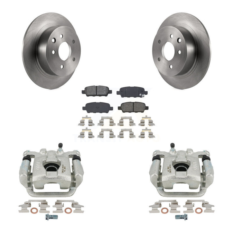 Transit Auto KC8-100370S Disc Brake Kit for 2002-2018 Nissan Altima, Nissan Maxima - Rear product image