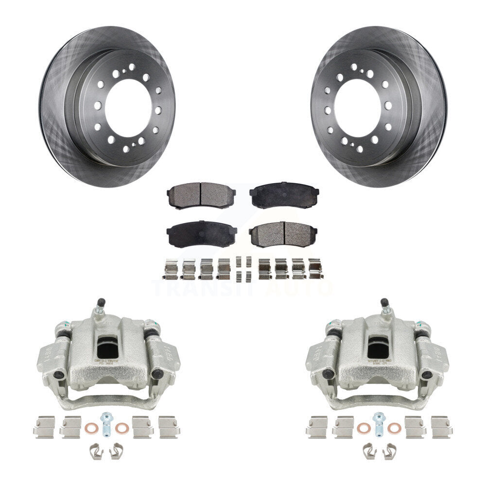Transit Auto KC8-100371P Disc Brake Kit for 2010-2022 Lexus GX460, Toyota 4Runner - Rear product image