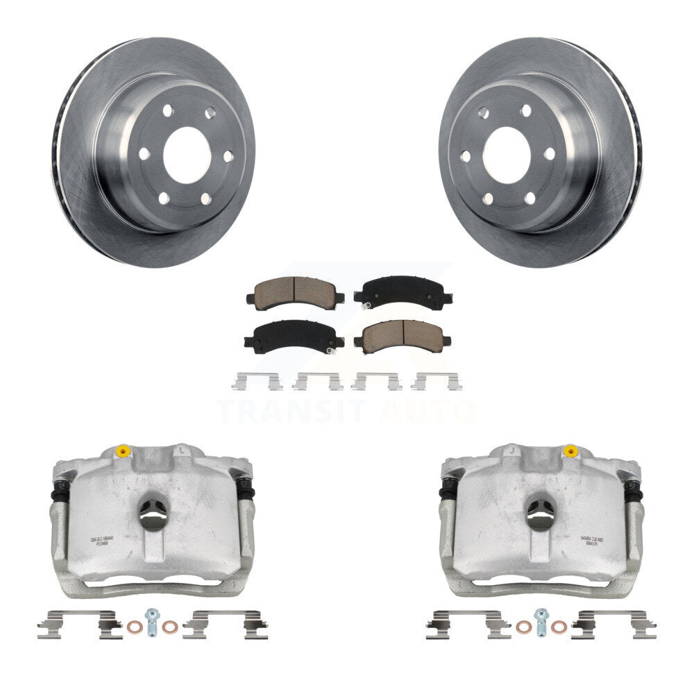 CMX KC8-100372C Disc Brake Kit for 2002-2014 Cadillac Escalade, Chevrolet Avalanche 1500, Chevrolet Express 1500 & more - Rear product image