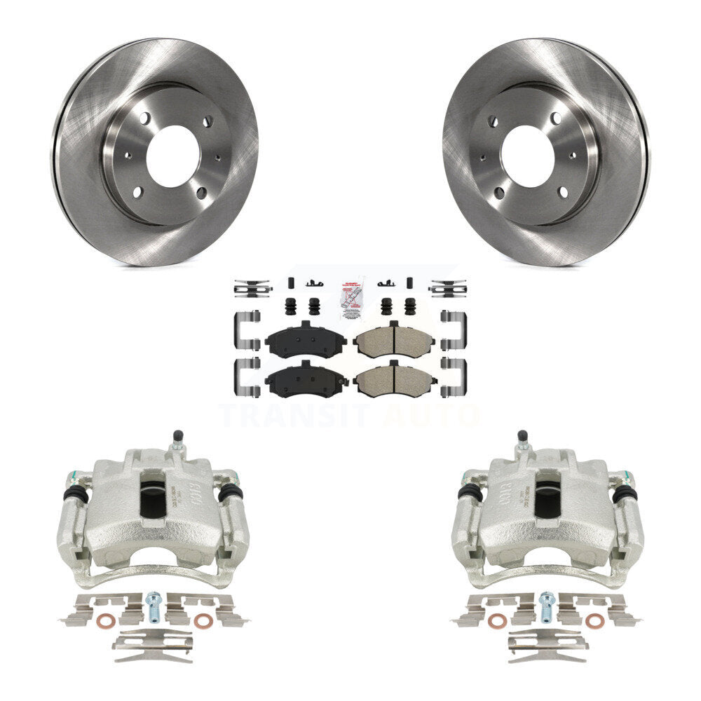 Transit Auto KC8-100372N Disc Brake Kit for 2002-2004 Hyundai Elantra - Front product image