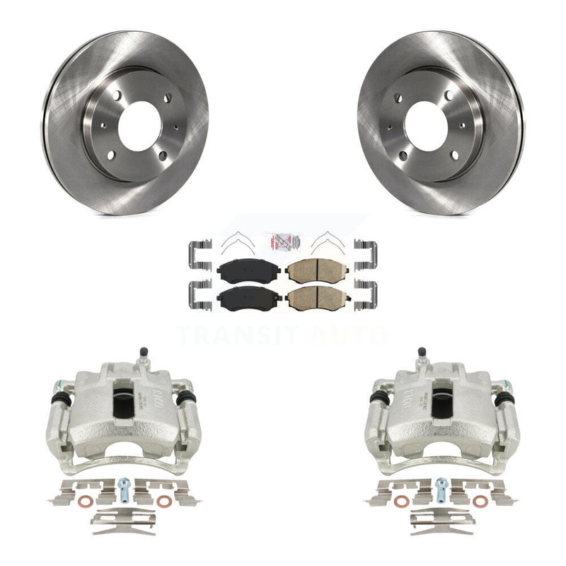Transit Auto KC8-100373N Disc Brake Kit for 2002 Hyundai Elantra - Front product image