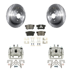 Transit Auto KC8-100373S Disc Brake Kit for 2007-2012 Acura RDX, Honda CR-V - Rear product image