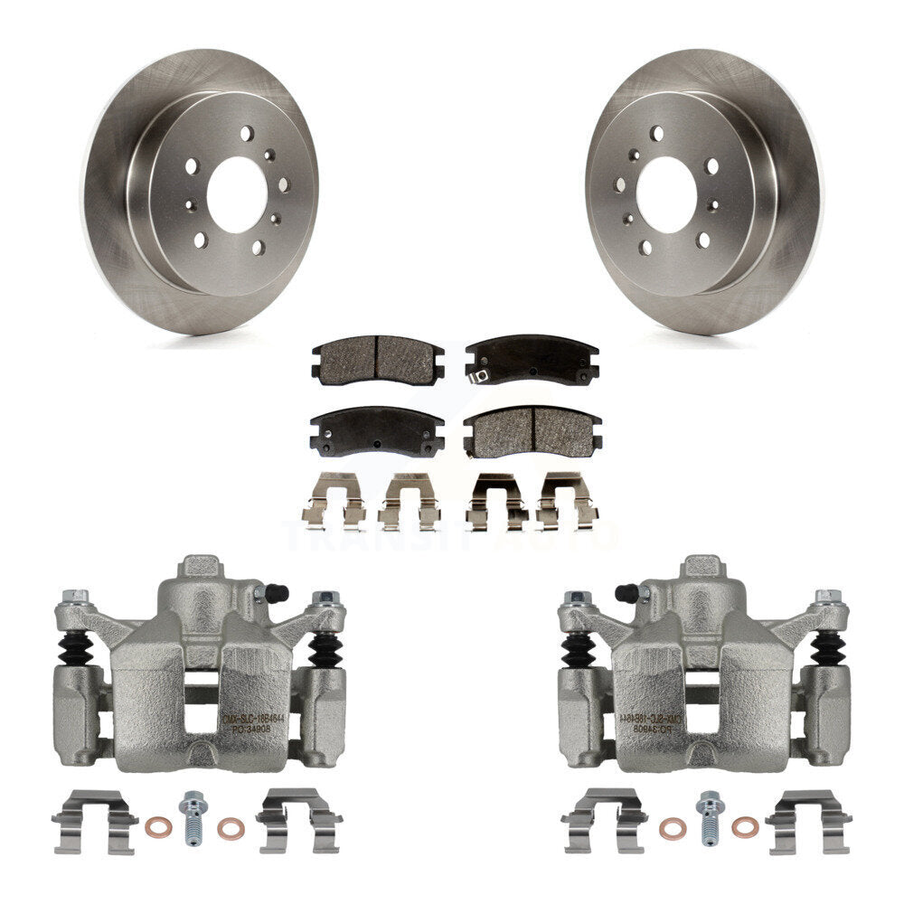 Transit Auto KC8-100374P Disc Brake Kit for 1997-2010 Chevrolet Impala, Buick Allure, Buick LaCrosse & more - Rear product image