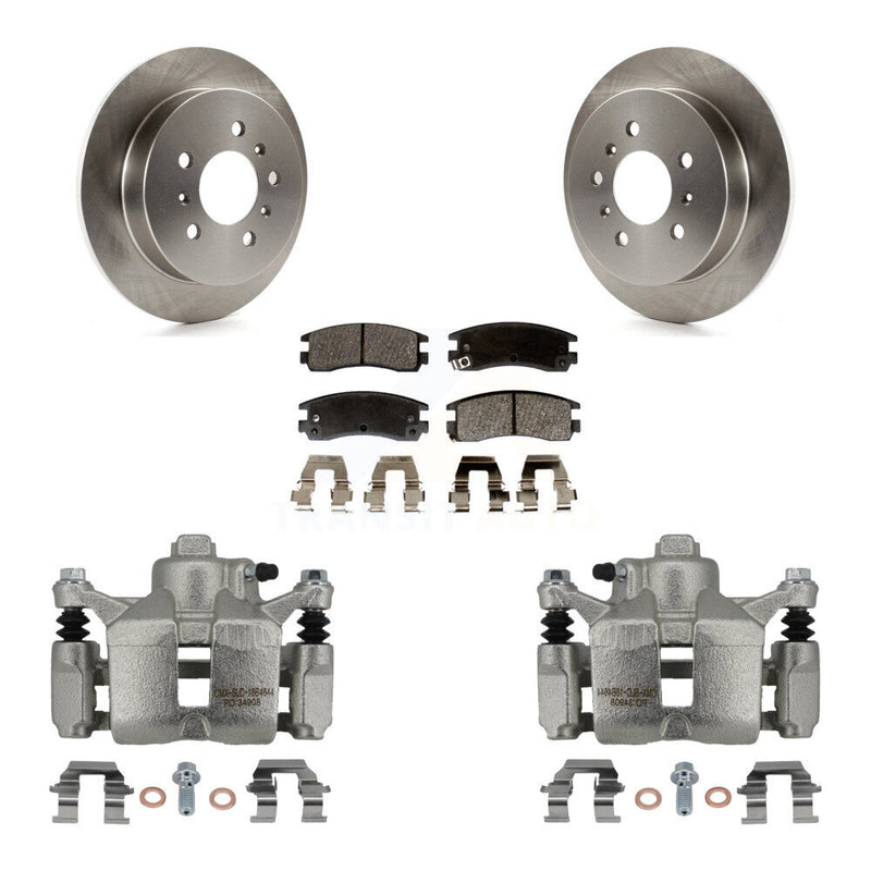 Transit Auto KC8-100374P Disc Brake Kit for 1997-2010 Chevrolet Impala, Buick Allure, Buick LaCrosse & more - Rear product image