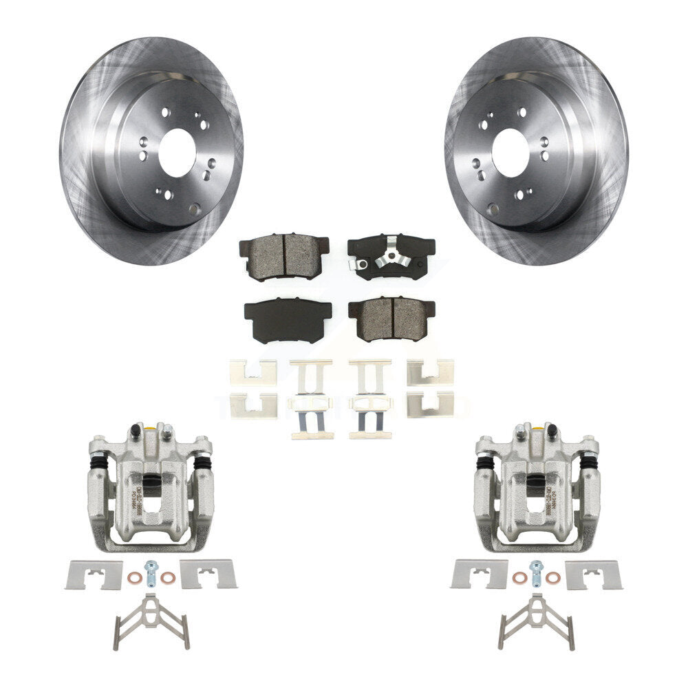 Transit Auto KC8-100375S Disc Brake Kit for 2007-2018 Acura RDX, Honda CR-V - Rear product image