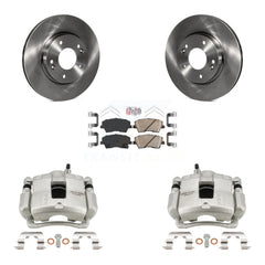 Transit Auto KC8-100377N Disc Brake Kit for 2017-2020 Hyundai Elantra - Front product image