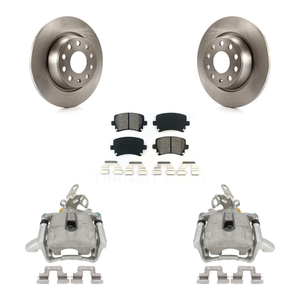 Transit Auto KC8-100377S Disc Brake Kit for 2006-2009 Volkswagen GTI, Audi A3 Quattro - Rear product image