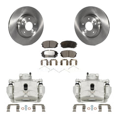 Transit Auto KC8-100377T Disc Brake Kit for 2016-2019 Hyundai Sonata, Kia Optima - Front product image