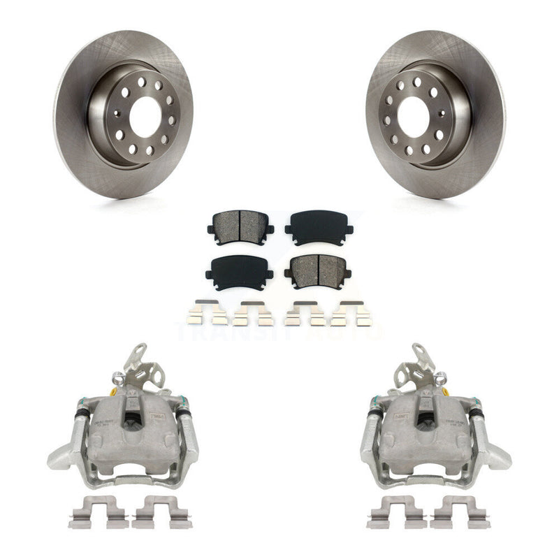 Transit Auto KC8-100378S Disc Brake Kit for 2005-2009 Volkswagen GTI, Volkswagen Jetta, Audi A3 Quattro - Rear product image