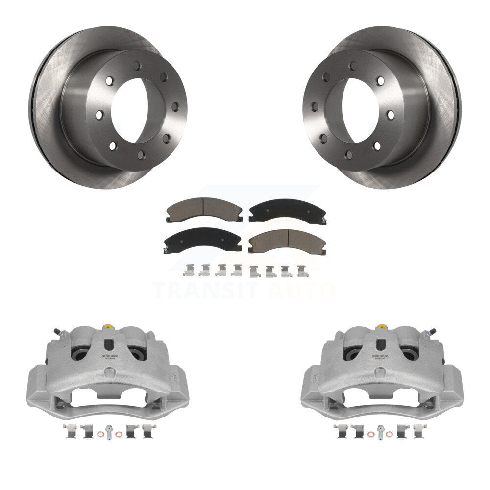 CMX KC8-100379C Disc Brake Kit for 2011-2019 Chevrolet Silverado 3500 HD, GMC Sierra 3500 HD - Rear product image