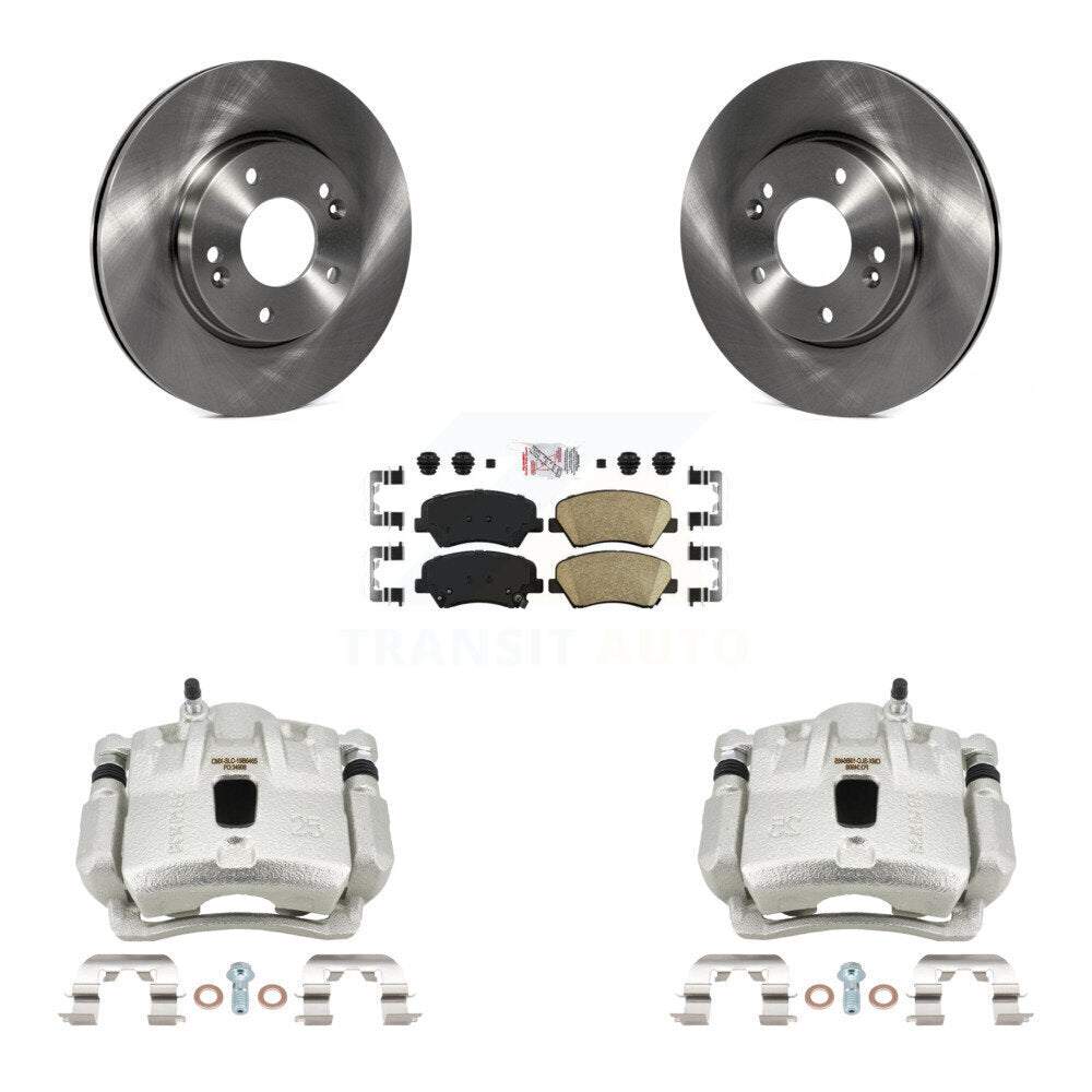 Transit Auto KC8-100379N Disc Brake Kit for 2011-2012 Hyundai Elantra - Front product image