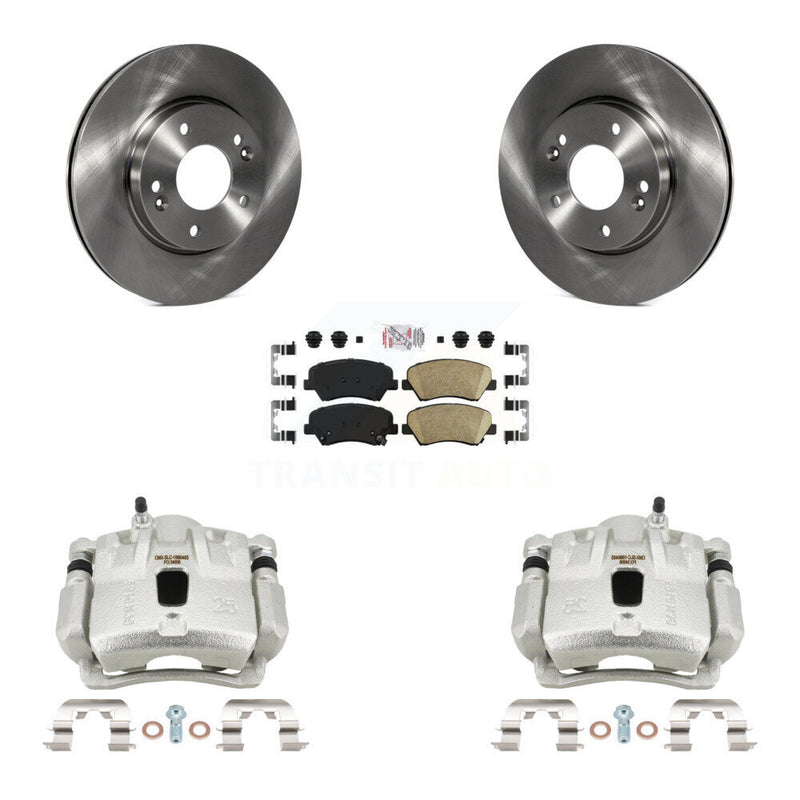 Transit Auto KC8-100379N Disc Brake Kit for 2011-2012 Hyundai Elantra - Front product image