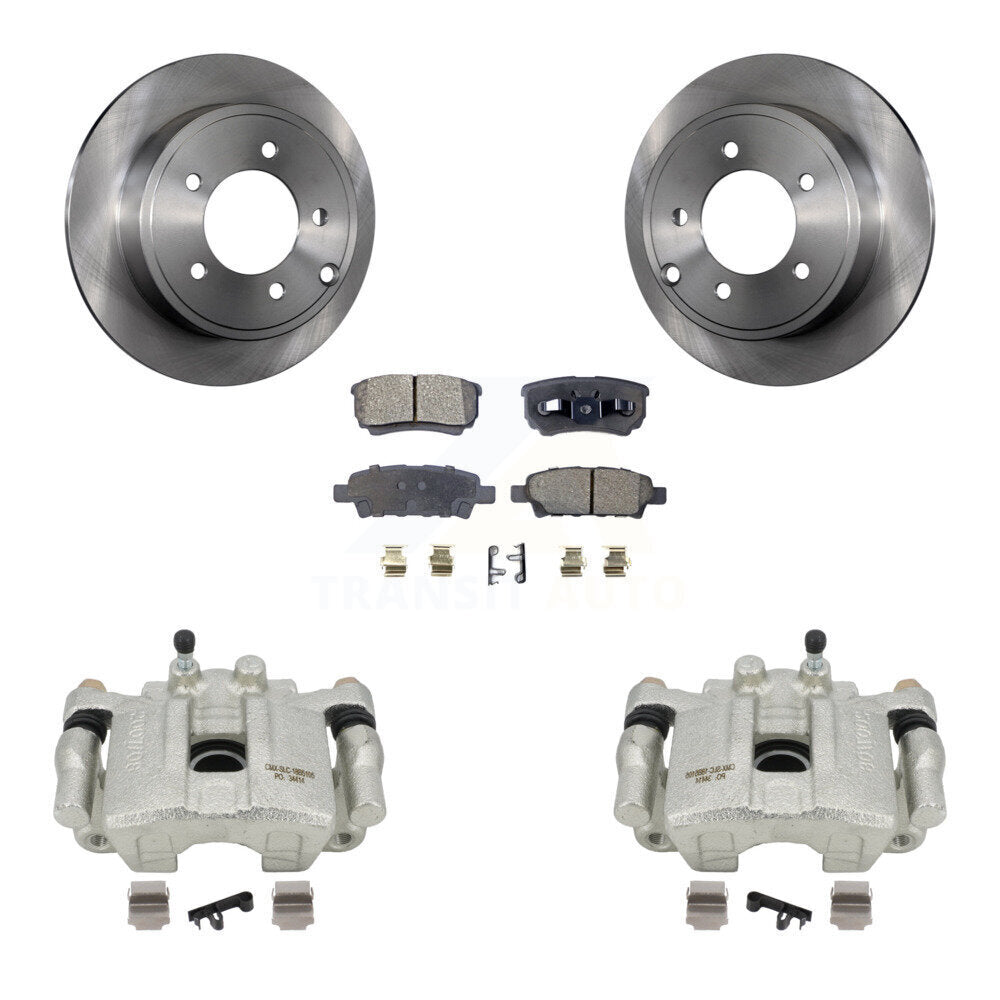Transit Auto KC8-100379P Disc Brake Kit for 2008-2017 Mitsubishi Lancer, Dodge Caliber - Rear product image