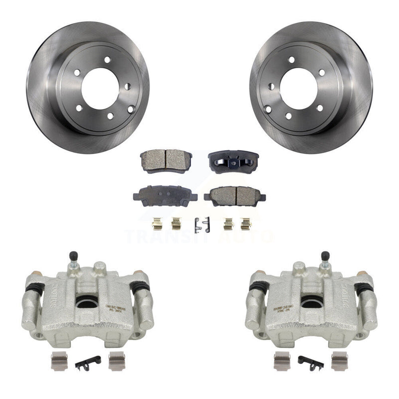 Transit Auto KC8-100379P Disc Brake Kit for 2008-2017 Mitsubishi Lancer, Dodge Caliber - Rear product image