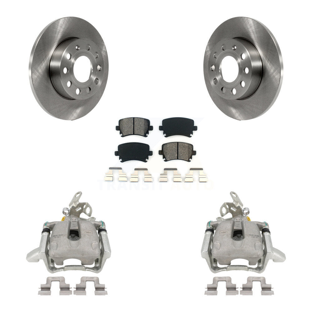 Transit Auto KC8-100379S Disc Brake Kit for 2005-2009 Volkswagen Jetta, Volkswagen Rabbit - Rear product image