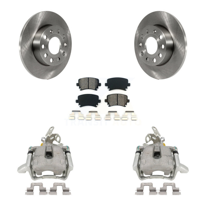 Transit Auto KC8-100379S Disc Brake Kit for 2005-2009 Volkswagen Jetta, Volkswagen Rabbit - Rear product image